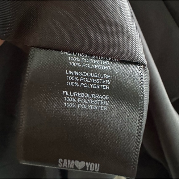 Sam Edelman Quilted Puffer Jacket Coat size XL - Picture 5 of 14